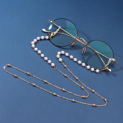 China Fashionalbe 2022 Hot New Glasses Chain Eyewear Accessories Fashionable Beads Sunglasses Tie Rope Glass Chain for sale