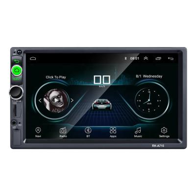 China Android 9.1 Universal 2 Din Autoradio GPS Car Radio 7Inch MP5 Player Android Car Radio GPS Factory for sale