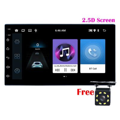 China Universal BT 7inch 2din Car Multimedia GPS Android Car Radio Stereo VCR Gps Navigation for sale