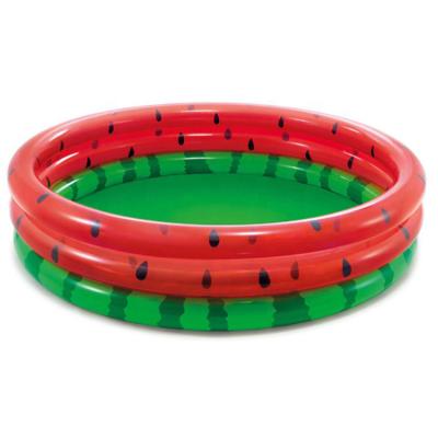 China Outdoor Use Popular Watermelon Rings Pool 3 Inflatable Spa Pool 180cm For Adult for sale