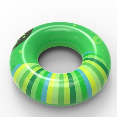 China POOLUCKY Women's High Quality Green Leaf Pattern Tube Swimming Swimming Ring for sale