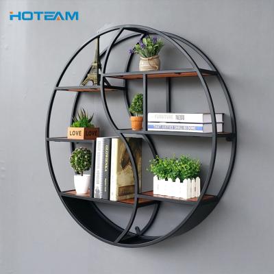 China Nordic Home Metal Storage Wall Decor Decorative Shelf for sale