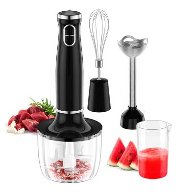 China Commercial Household Kitchen Appliance 4 in 1 Electric Food Fruit Blender Smoothie Dip Stick Hand Blender for sale