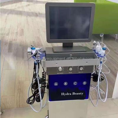 China Hydra Hydra Microdermabrasion Machine Jet Peel Hydrodermabrasion Device Facial Pigment Removal H2o2 Water Dermabrasion for sale