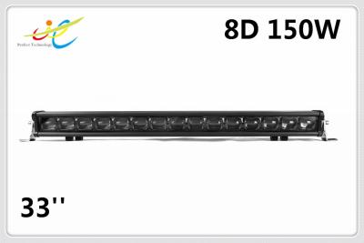 China 8D 150W LED light bar, single row 33'' led light bar, suv/4x4 offroad/truck/car led light for sale