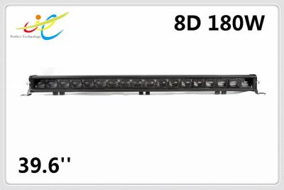 China Factory Produced Single Row offroad Amber Led Light Bar 39.6inch 8D 180W E-mark approved for sale