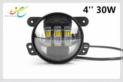 China 4Inch 30w  Led Fog Lights Projector Driving Light for 07-16 Jeep Wrangler JK Led Offroad Fog Lamp Front Bumper for sale