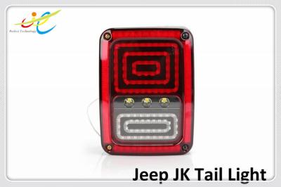 China New Snake Style Rear LED Reversing Brake Turn Signal Tail Light for 2007 - 2017 Jeep Wrangler JK for sale