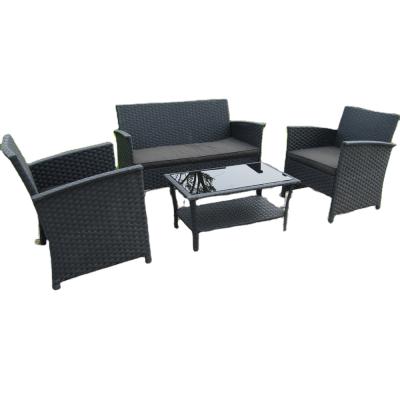 China Modern Outdoor Furniture Garden Rattan Sofa Sets Wicker Sets Vietnam Garden Furniture , Poly Rattan Outdoor Furniture for sale