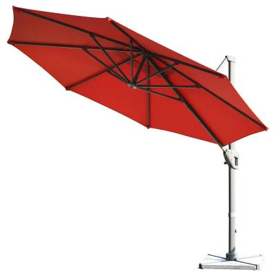 China High Quality Weather Resistant Large Outdoor Garden Commercial Roman Umbrella Cantilever Umbrella Parasol for sale