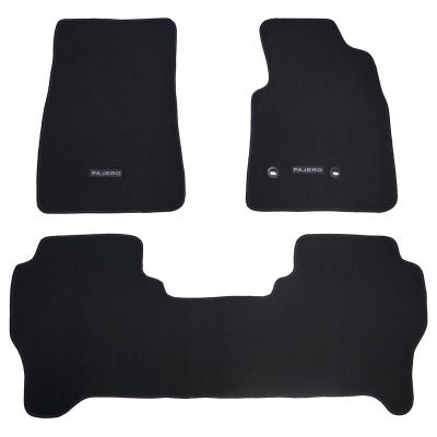 China Protect Your Car Floor Haiheng Worked Mat Customized Carpet Car Floor Mat For Pajero Mitsubishi Right Hand Drive RHD Car Floor Mats Set for sale