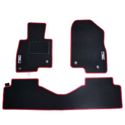 China Custom Fit For Your Mazda Vehicle Haiheng Car Mat Factory High Quality Custom-Fit Floor Mats Car Floor Mat For Mazda 3 LHD Car Model Full Mat Set for sale