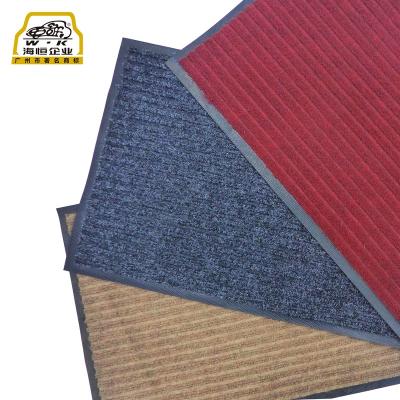 China Wholesale Good Quality Waterproof Skid Non Ribbed Entrance Door Mat for sale