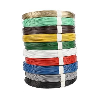 China Construction material factory sales1kg spool small spool galvanized iron wire coated pvc bonding wire outdoor good binding wire for sale