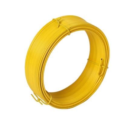 China Hot Selling Colorful Building Material Wire PVC Coated 3.2mm PVC Coated Iron Wire Binding Wire for sale