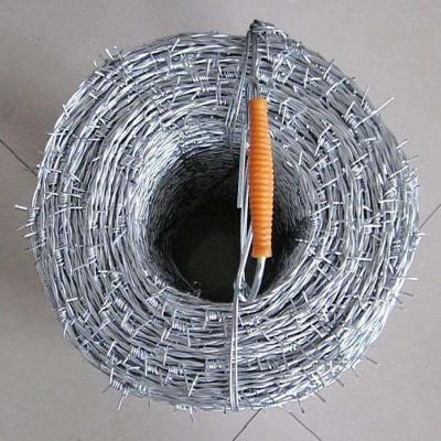 China Iron Wire Cheap Used Galvanized Iron 2.0mm Military Plastic 10 Gauge For Sale Barbed Wire Price Per Meter Kg Fence Roll Barbed Wire Strips for sale