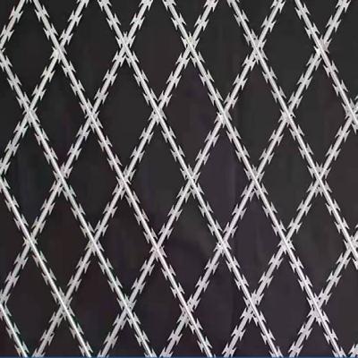 China Rust resistant and saline resistant. Security Protection Fence Welded Razor Barbed Wire Mesh for sale