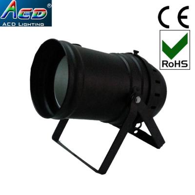 China Hotel hot studio cob LED 150w 4in1 rgbw quad color studio cob led par 64 led par can light for sale