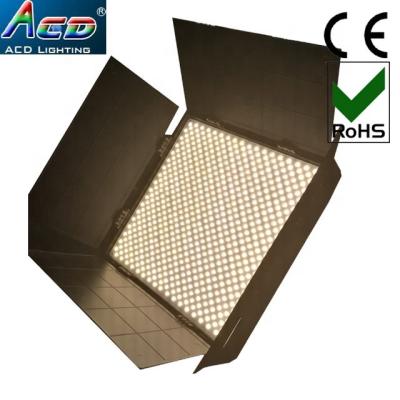 China Hotel Hot Led Studio Conference Professional Led Panel 576pcs ww+cw Bicolor TV Show Led Panel Light for sale