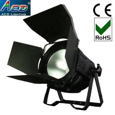 China Dmx Channels: 7CH 100w 5in1 rgbwa aluminum housing color led cob stage theater conference cob spot par light for sale