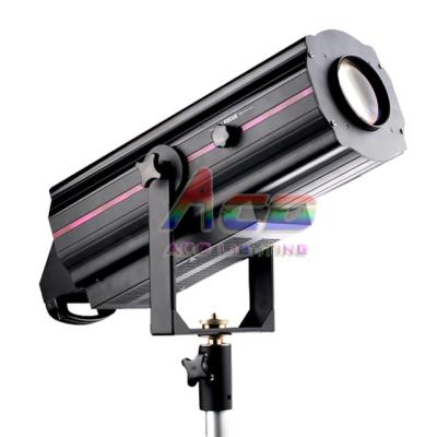 China New stage design dmx 512 control 300w CRI>90 led stage to follow spot dj effect light include tripod bracket for sale