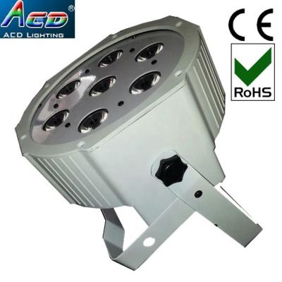 China hot sale hotel mini quad color 4in1 stage model rgbw plastic mini body type led flast par lights for sale