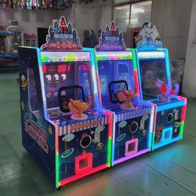 China Metal And Wooden Coin Operated Shooting Simulator Ball Games Visual Arcade Game Machine for sale