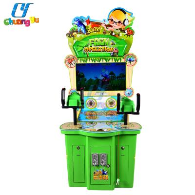 China Metal And Wooden Coin Operated Simulator Arcade Video Shooting Gun Game Machine For Kids for sale