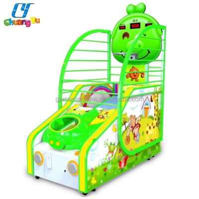 China China Cheap Price Coin Wooden Manufacturer Powered Kids 2 Player Basketball Shooting Game for sale