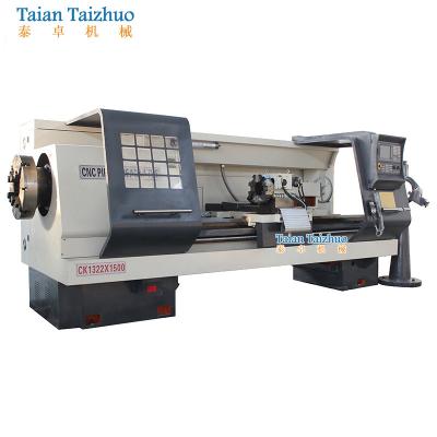 China Machinery Repair Shops CNC Pipe Threading Lathe Pipe Nipple Threading Machine CK1322 for sale