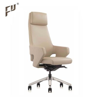 China FURICCO Premium Boss Furniture Executive Office Swivel Chair Genuine Leather Office Swivel Chair for sale