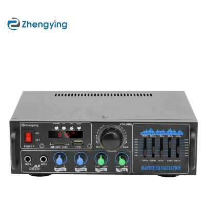 China Foshan aluminum ZhengYing Mini Equalizer Amplifier Independent Control or left and right sound volume for sale