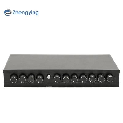 China AUX input. Car Equalizer 7 Segment Equalizer Car EQ Crossover Amplifier Audio Tuning 18*11*3cm for sale