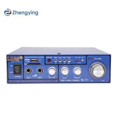 China Factory Wholesale Multifunctional Amplifier High Fidelity Level Professional High Power Speaker With BT AV-168BT Wireless Playback Power Amplifier for sale