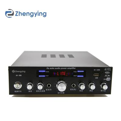 China 5.1 Channel BT Power Amplifier Home Power Amplifier Multifunctional Radio K Song Super Bass Equipment AV-388B for sale