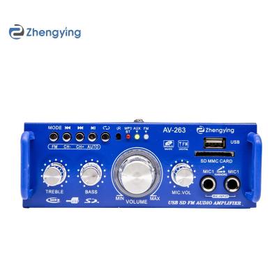 China Perfect sound boutique small home 220v car 12v board multifunctional mini Mp3 BT high power audio amplifier for sale