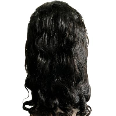 China Cheap Wholesale Human Hair French Lace Wigs Body Wave 13*6 Lace Frontal Wigs for sale