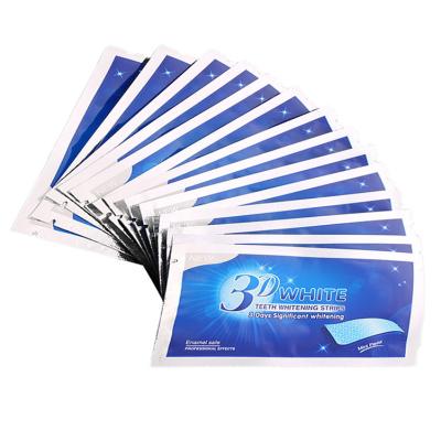 China Wholesale Convenient 3d Non Peroxide Advanced Teeth Whitening Strips Effective Teeth Cleaning for sale