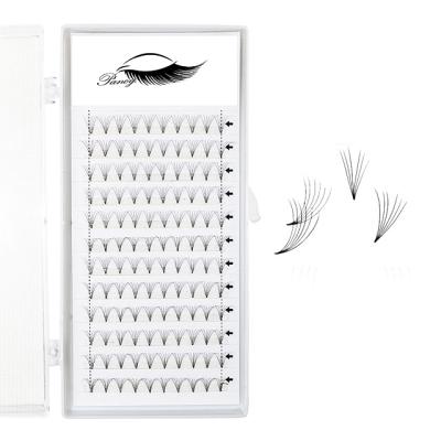 China Wholesale Colorful Premade Volume Fans Custom Packaging And Logo Eyelashes Extension 2D 3D 4D 6D 10D 20D 0.07 C Loop for sale