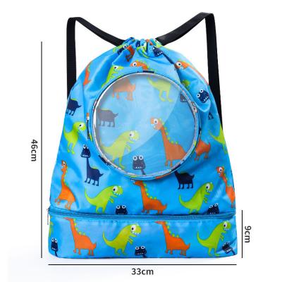 China Athlete Sports Backpack Sustainable Swimming Dry Wet Go Bag For Kids for sale