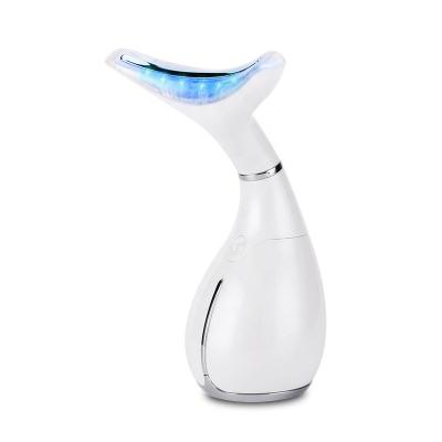 China Anti-Puffiness Neck Lifting Skin Tighten Anti Wrinkle Removal Massager Device Neck Beauty Instrument for sale