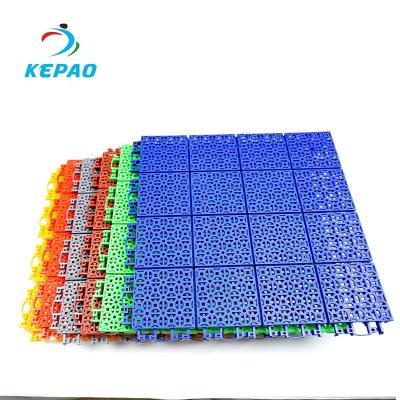 China Brand new ODM design anti slip outdoor kepao can move plastic flooring for cheap outdoor basketball court basketball court flooring for sale