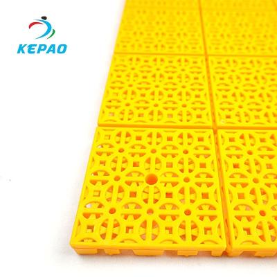 China Kepao Low Price Outdoor Anti Slip Box Motion Roller Skating Environmental Friendly Flooring For Outdoor Court Basketball Badminton Flooring for sale