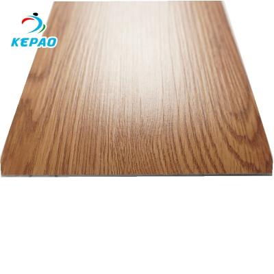 China Kepao Modern Wear-Resisting Wood Grain PVC Floor Mat For Household for sale