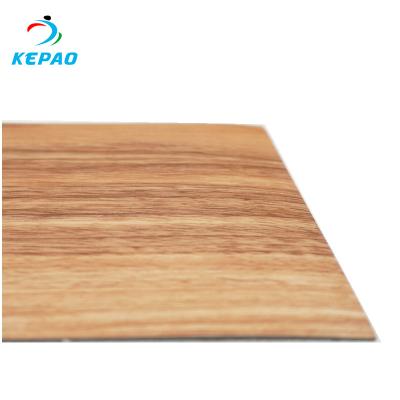 China Modern Kepao Environmental Protection Wood Grain PVC Sports Flooring For Office for sale