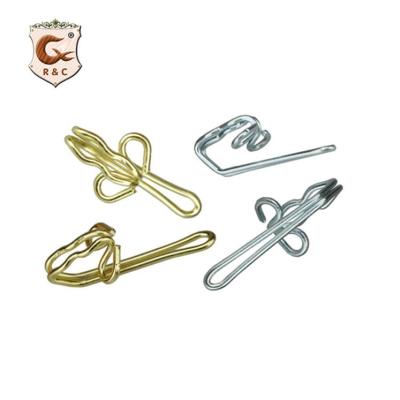 China Easily Used R&C Stainless Steel Shower Bathroom Curtain Hook,Wholesale High Quality Curtain Clip For Curtain Accessories for sale