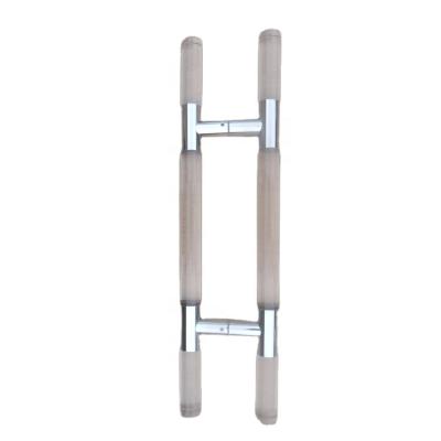 China Modern internal door handles of RB-3181 stainless door handle and crystal glass crystal for sale