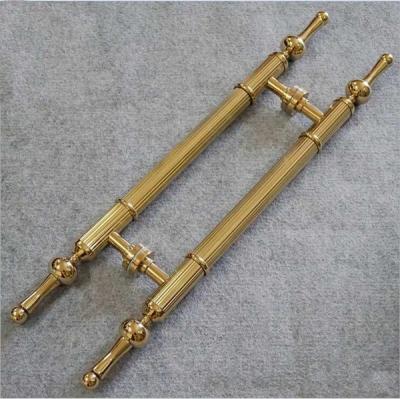 China Brass Door Pull Handle Sliding Mirror Door Handle for sale