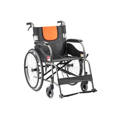 China Amazon Hot Sale Multi Functional Manual Fold Medical Portable Transport Commode Without Ventilated Wheelchair H062 for sale