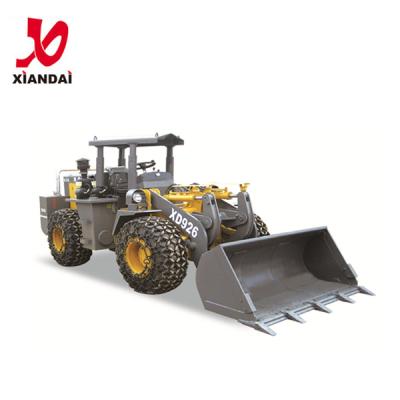 China XD926 China mine construction equipment wheel loader/underground mine loader/underground wheel loader 0.8 for sale